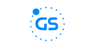 Логотип студии Galaxsys с краш-играми
